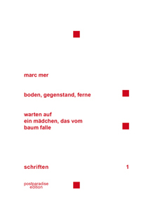 marc mer, boden gegenstand ferne, ppe, mnster 2013, cover // copyright: marc mer | postparadise edition | vg bild-kunst | vg wort