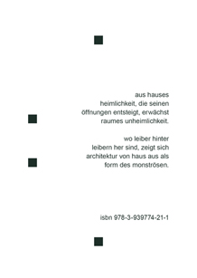 marc mer, raumes unheimlichkeit, ppe, mnster 2013, backcover // copyright: marc mer | postparadise edition | vg bild-kunst | vg wort